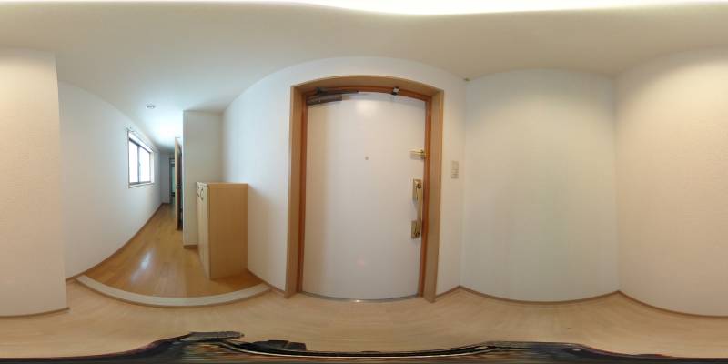 パノラマ画像玄関