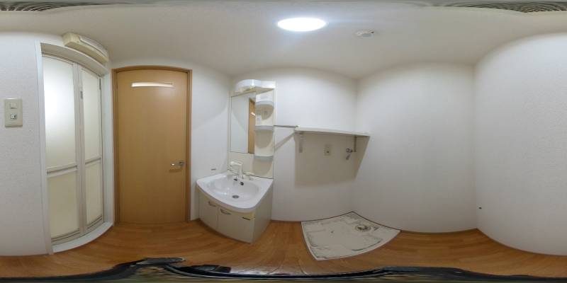 パノラマ画像洗面所