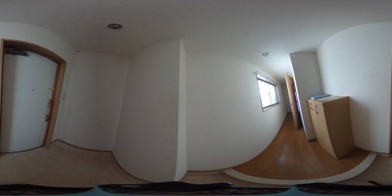パノラマ画像玄関