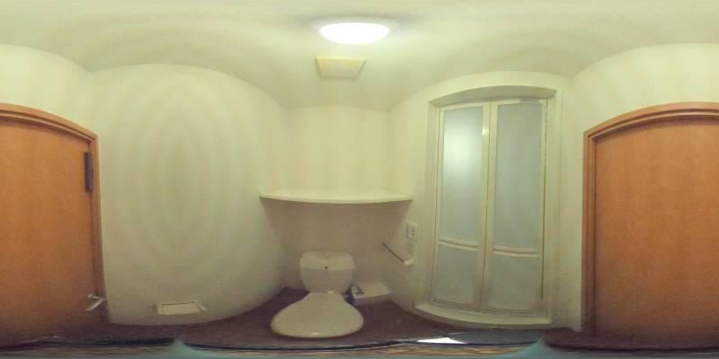 パノラマ画像トイレ