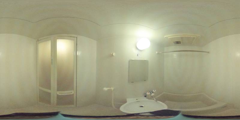 パノラマ画像バスルーム