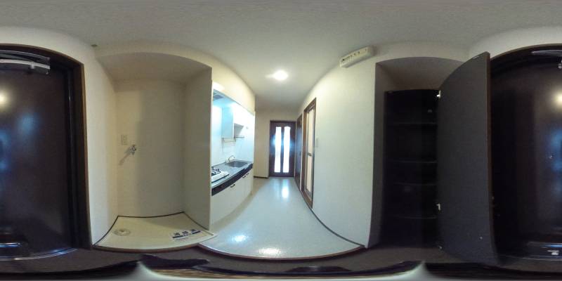 パノラマ画像玄関