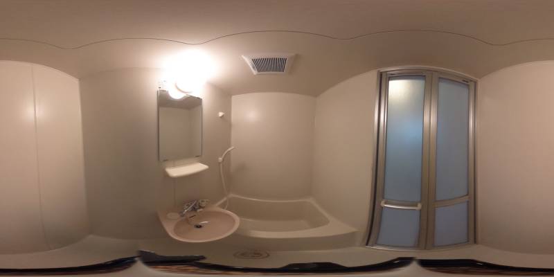 パノラマ画像バスルーム