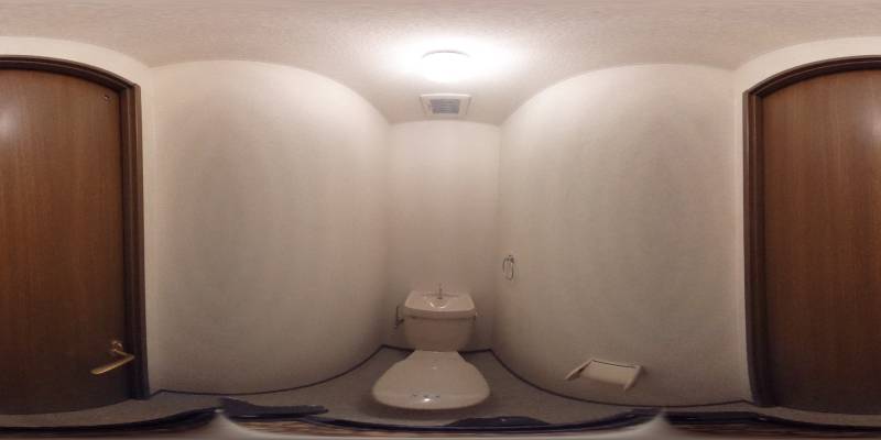 パノラマ画像トイレ