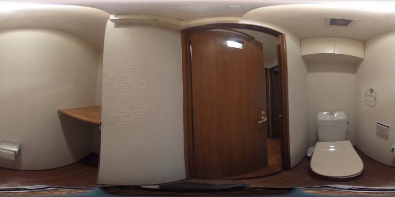 パノラマ画像トイレ