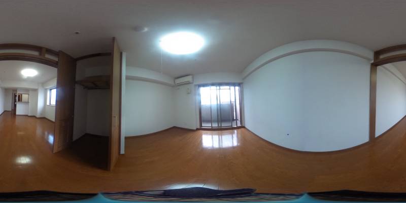 パノラマ画像洋室