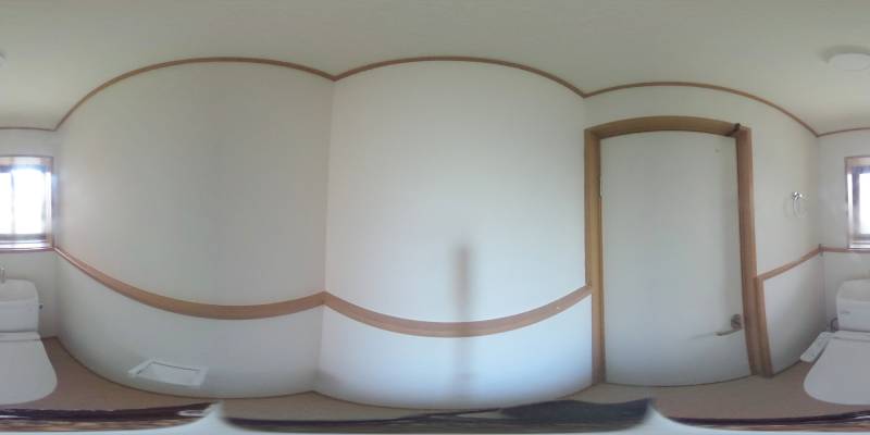 パノラマ画像トイレ