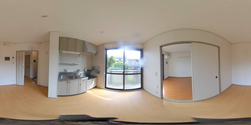 パノラマ画像リビング