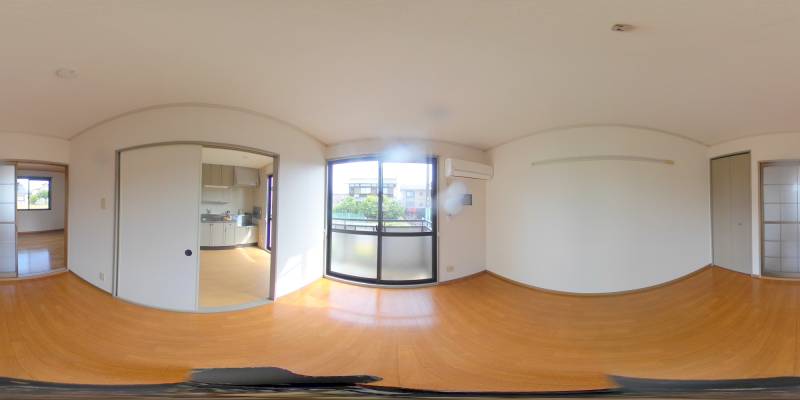 パノラマ画像洋室