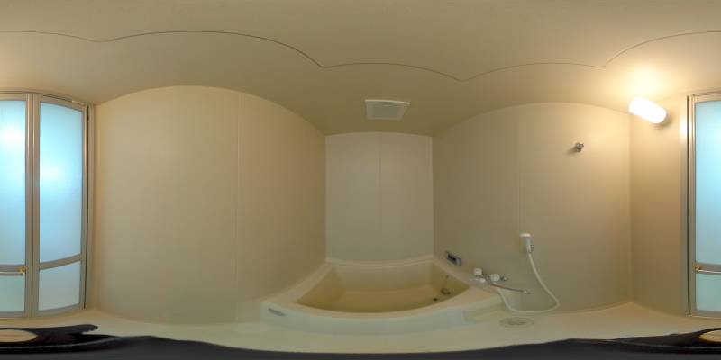 パノラマ画像バスルーム