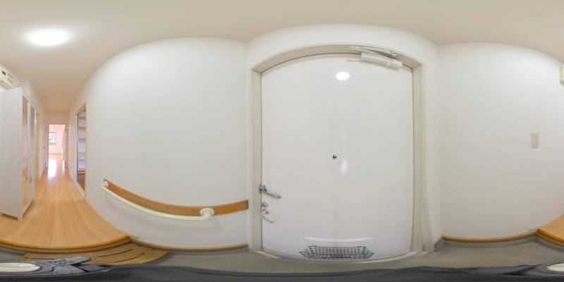 パノラマ画像玄関