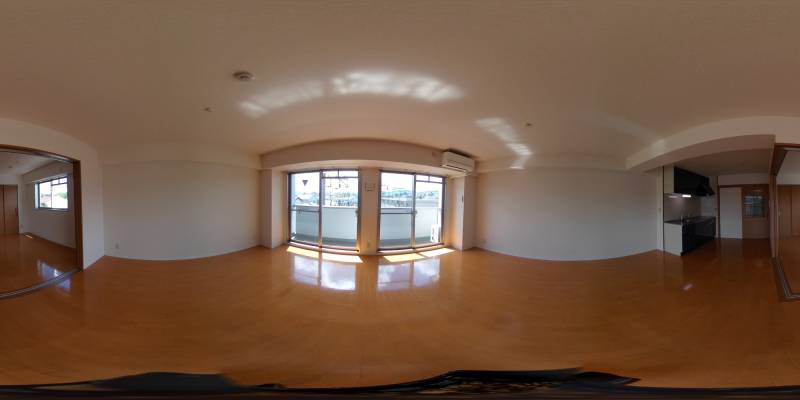 パノラマ画像リビング