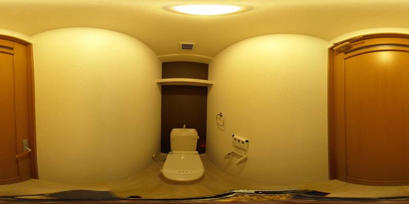 パノラマ画像トイレ