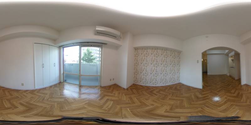 パノラマ画像洋室