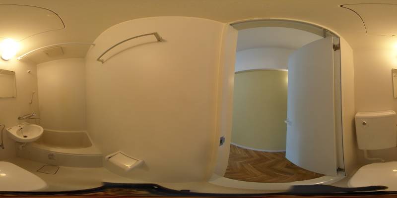 パノラマ画像トイレ