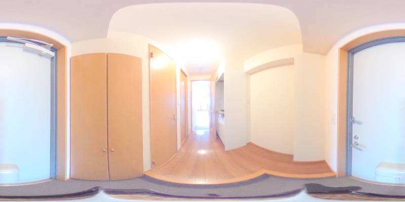 パノラマ画像玄関