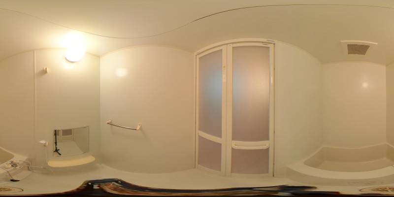 パノラマ画像バスルーム