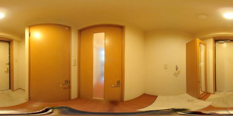 パノラマ画像玄関