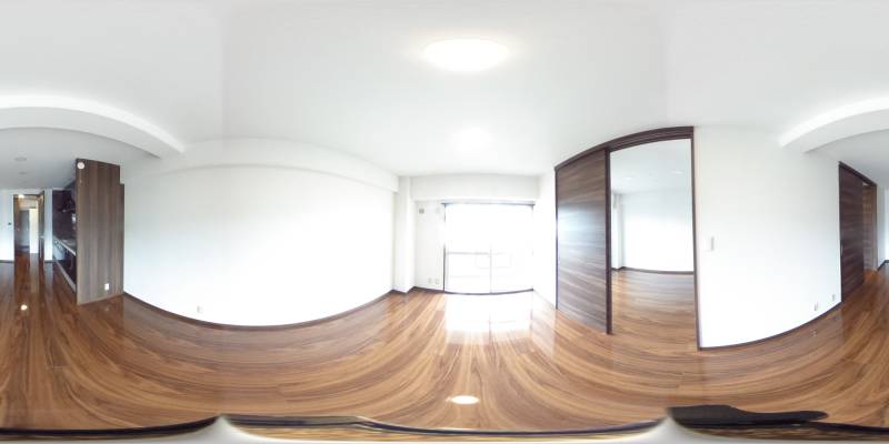 パノラマ画像洋室