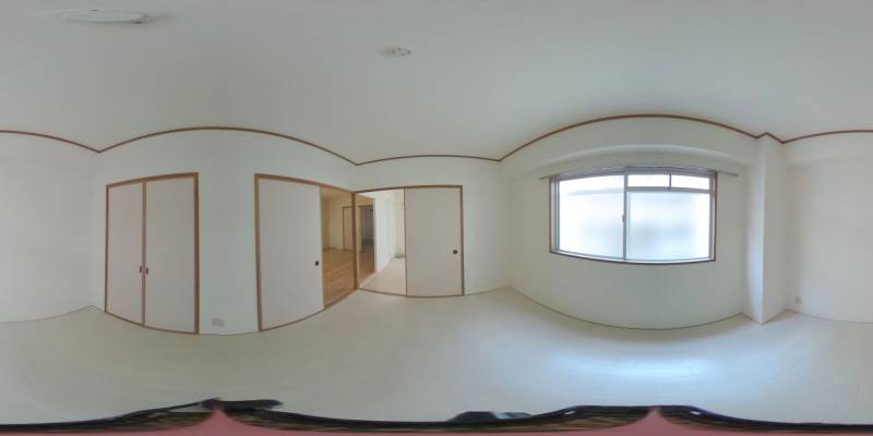 パノラマ画像洋室