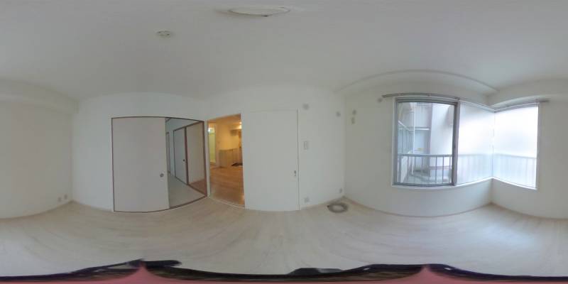 パノラマ画像洋室