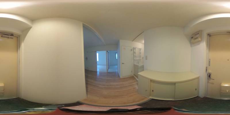 パノラマ画像玄関