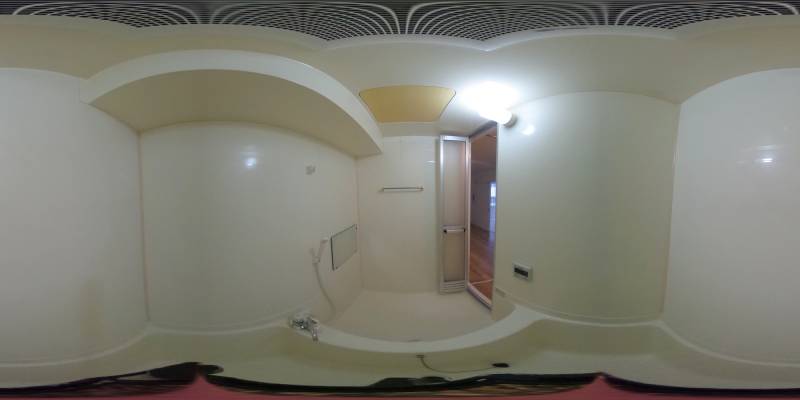 パノラマ画像バスルーム