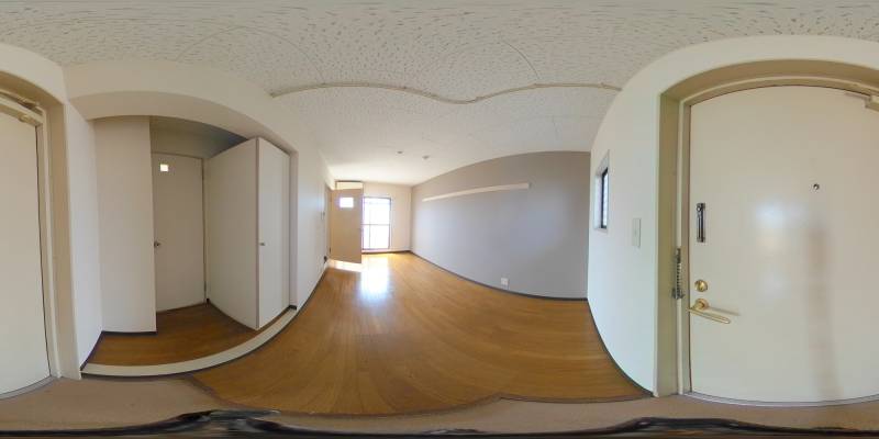 パノラマ画像玄関