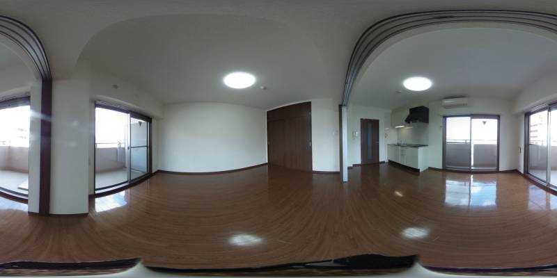 パノラマ画像洋室