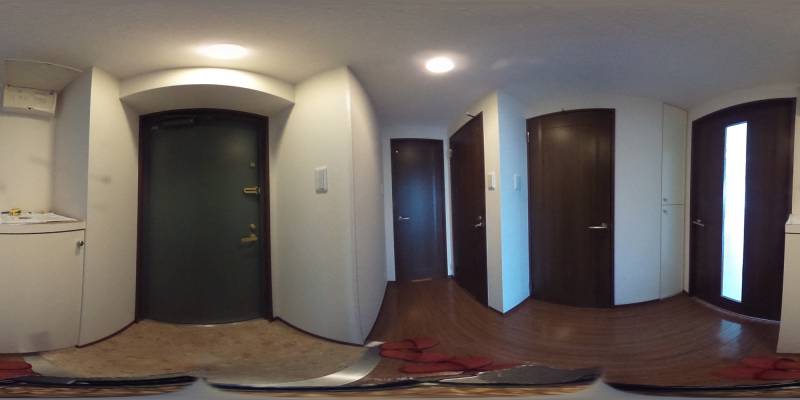 パノラマ画像玄関