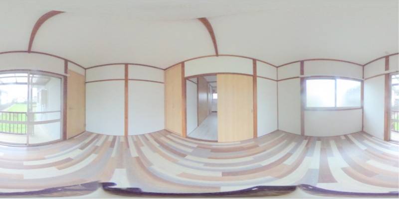 パノラマ画像洋室