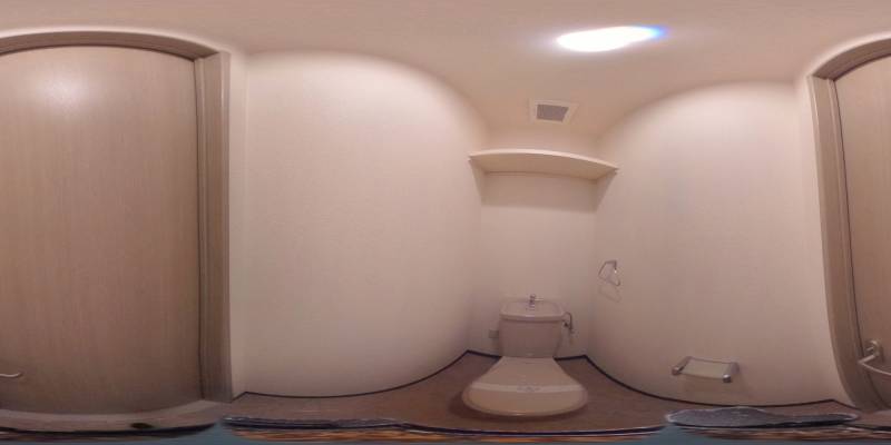 パノラマ画像トイレ