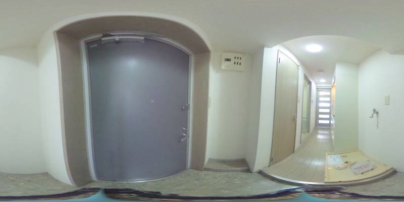 パノラマ画像玄関