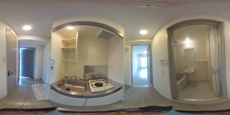 パノラマ画像キッチン