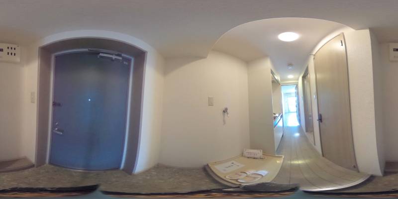 パノラマ画像玄関