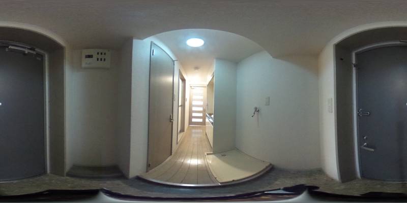 パノラマ画像玄関