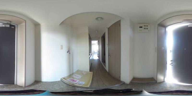 パノラマ画像玄関