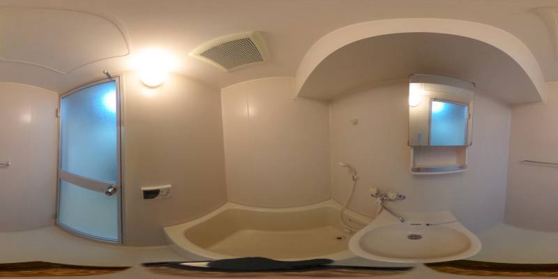 パノラマ画像バスルーム