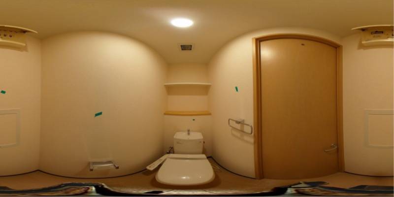 パノラマ画像トイレ