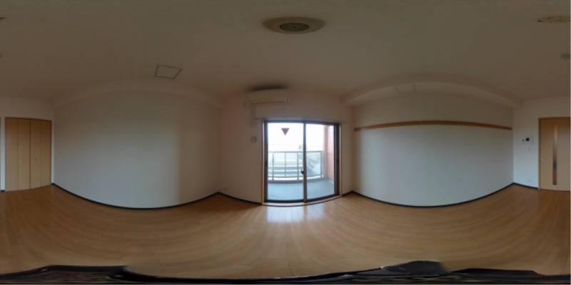 パノラマ画像洋室