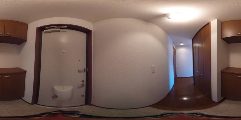 パノラマ画像玄関