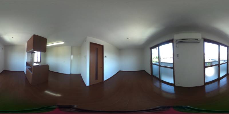 パノラマ画像洋室