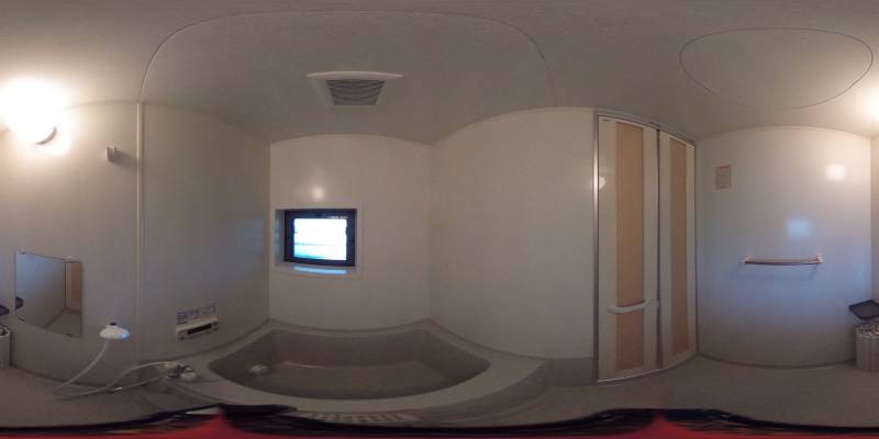 パノラマ画像バスルーム