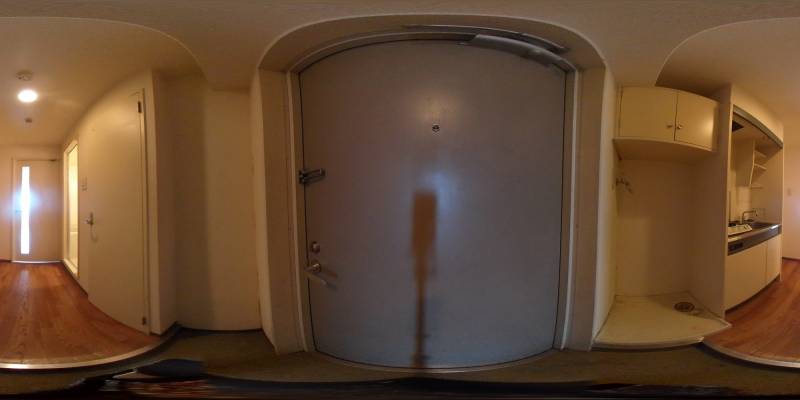 パノラマ画像玄関