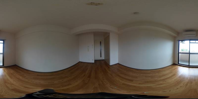 パノラマ画像洋室