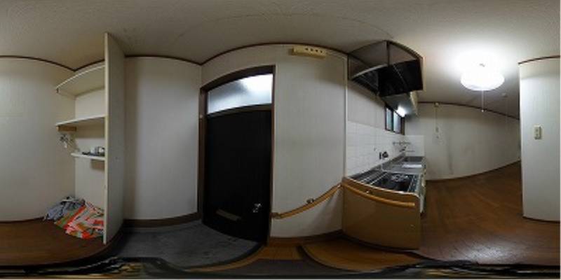 パノラマ画像玄関