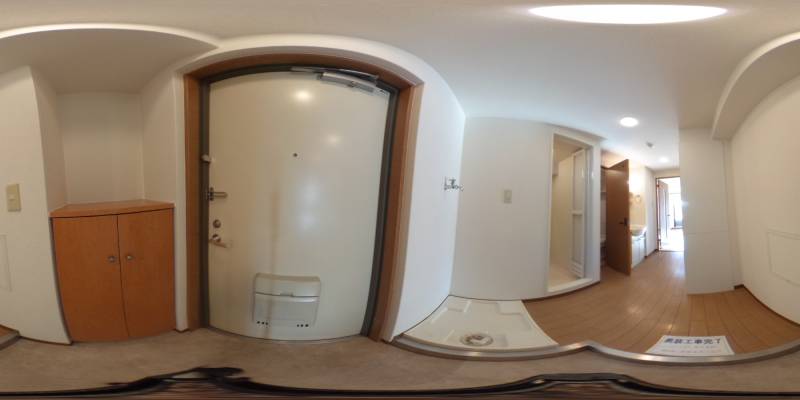 パノラマ画像玄関