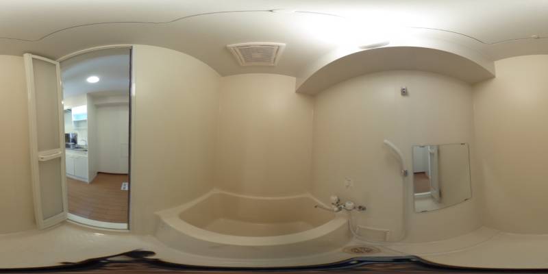 パノラマ画像バスルーム