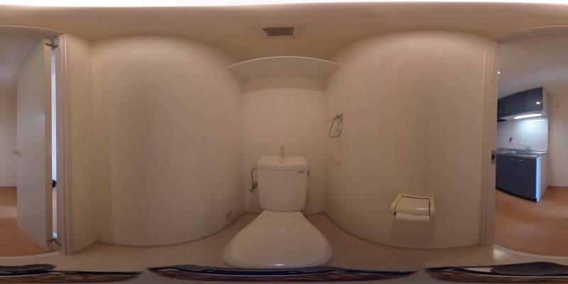 パノラマ画像トイレ