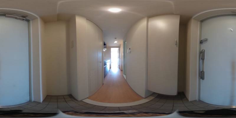 パノラマ画像玄関